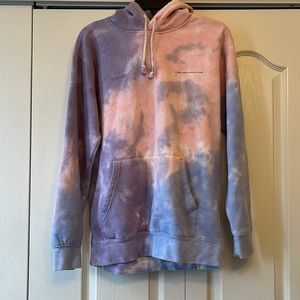 Halsey hoodie. Pink and purple tie dye. Size medium.